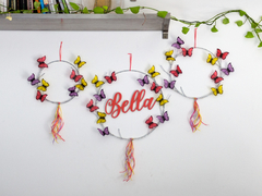 Imagen de Set de 3 Aros de mariposas Deco Fiestas - Baby Shower - Habitacion infantil