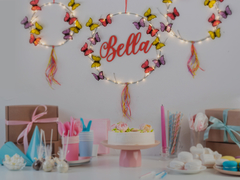 Set de 3 Aros de mariposas Deco Fiestas - Baby Shower - Habitacion infantil - comprar online