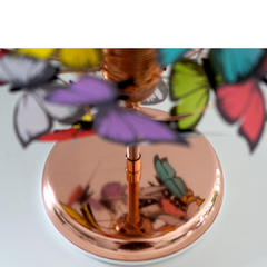 Lampara de mesa Éxodo Mini Glam, base Pink Gold en internet