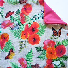 Set 2 almohadones PANAMBI estampa Mariposas - comprar online