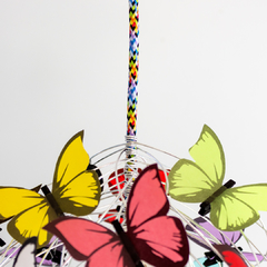 Kit SOFIA Multicolor Techo y Aplique pared - At last! Crafts Iluminación