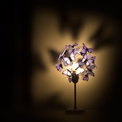Velador "Hortensia" - At last! Crafts Iluminación