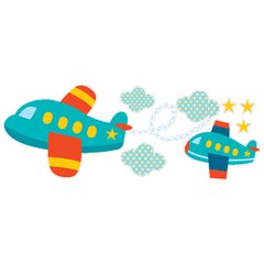 Looma Vinilos Decorativos Infantiles Avioncitos Juguetes