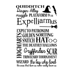 Looma Vinilos Harry Potter Quotes