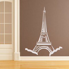 Looma Vinilos decorativos Torre Eiffel Cloud