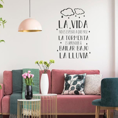 Looma Vinilos Decorativos Bailar bajo la lluvia