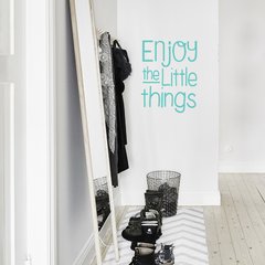 Looma Vinilos Decorativos Frases little things