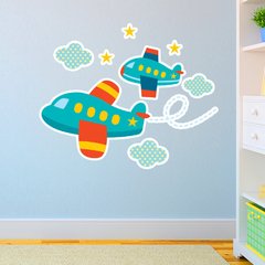 Looma Vinilos Decorativos Infantiles Avioncitos Juguetes