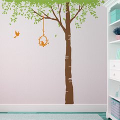 Looma Vinilos Decorativos Infantiles árbol nido