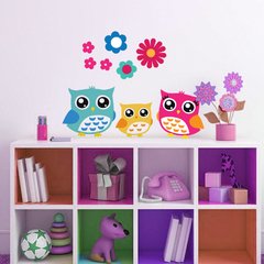 Looma Vinilos Decorativos Infantiles Familia Buhos