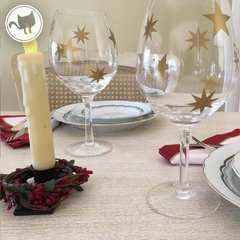 Looma vinilos decorativos etiquetas Estrellitas Navideñas