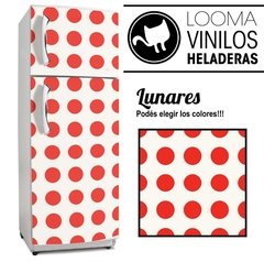 Heladera Lunares Rojos - comprar online
