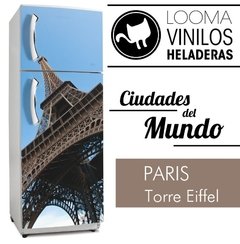 Looma Vinilos Decorativos heladera Paris torre Eiffel
