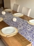 Camino de mesa mosaico azul - escoge el tamaño - Malaba Home