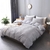 Duvet Cover texturizado Gris Claro - Queen - comprar online