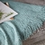 Imagen de Throw texturizado decorativo - azul oscuro