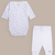 Conjunto Harmony: body estampado y pantalon blanco - comprar online