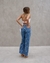 Wide leg ARIZONA azul - loja online