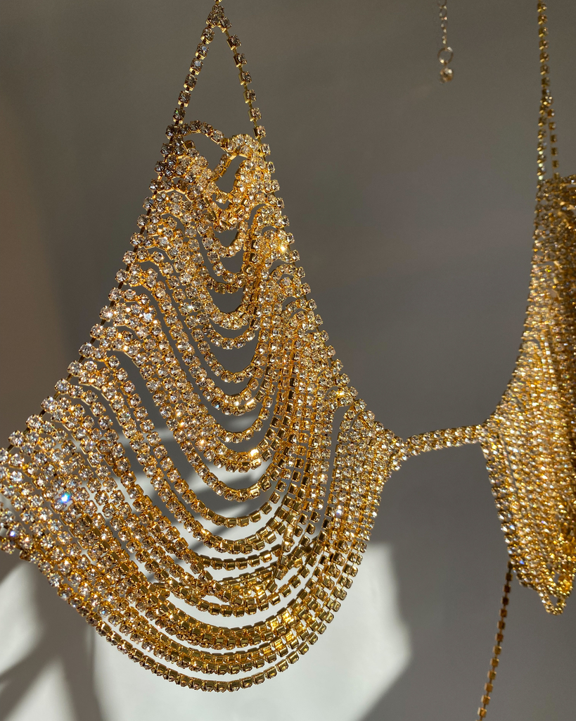 Top SELENA dorado Comprar en Shibinda
