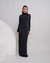 Vestido ALFONSINA negro - loja online