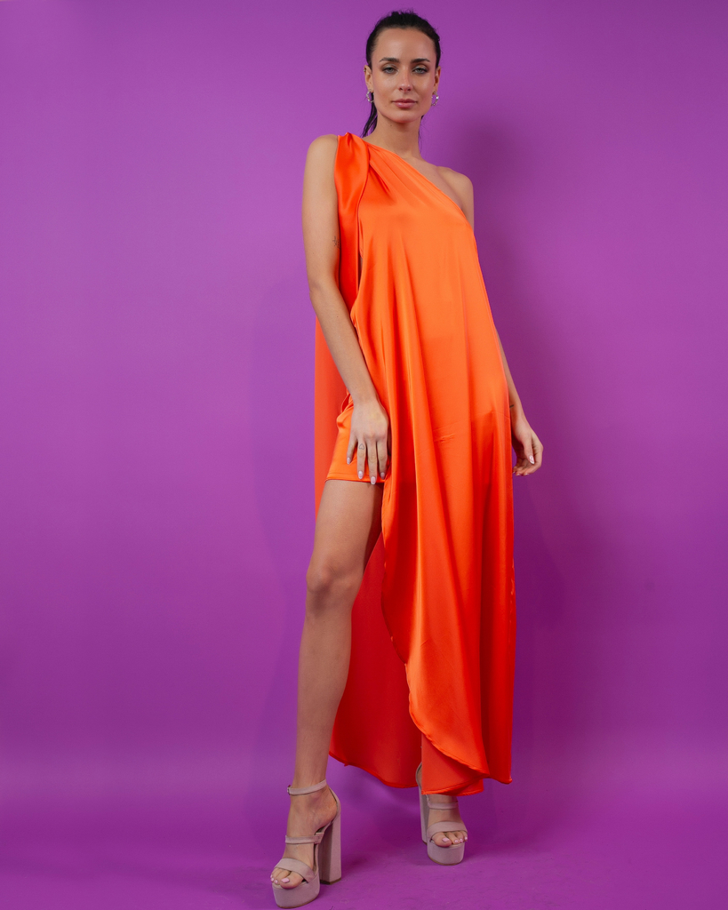 Vestido CAMILA naranja - Comprar em Shibinda