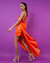 Vestido CAMILA naranja - comprar online