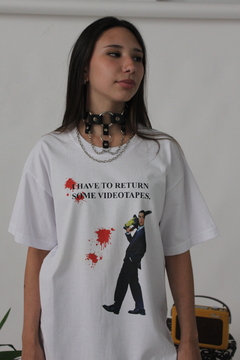 Remera American Psycho - Dinosaurio