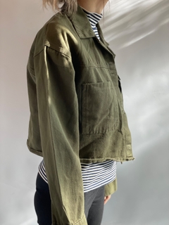 Campera corta gabardina FMJ