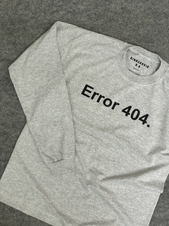 Remera manga larga Error 404 - comprar online