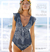 Tankini Sunset TSU-42 Blue Mandala