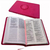 BIBLIA NVI ULTRA FINA - FUCSIA CON CIERRE - comprar online