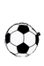 Almohadón pelota de futbol