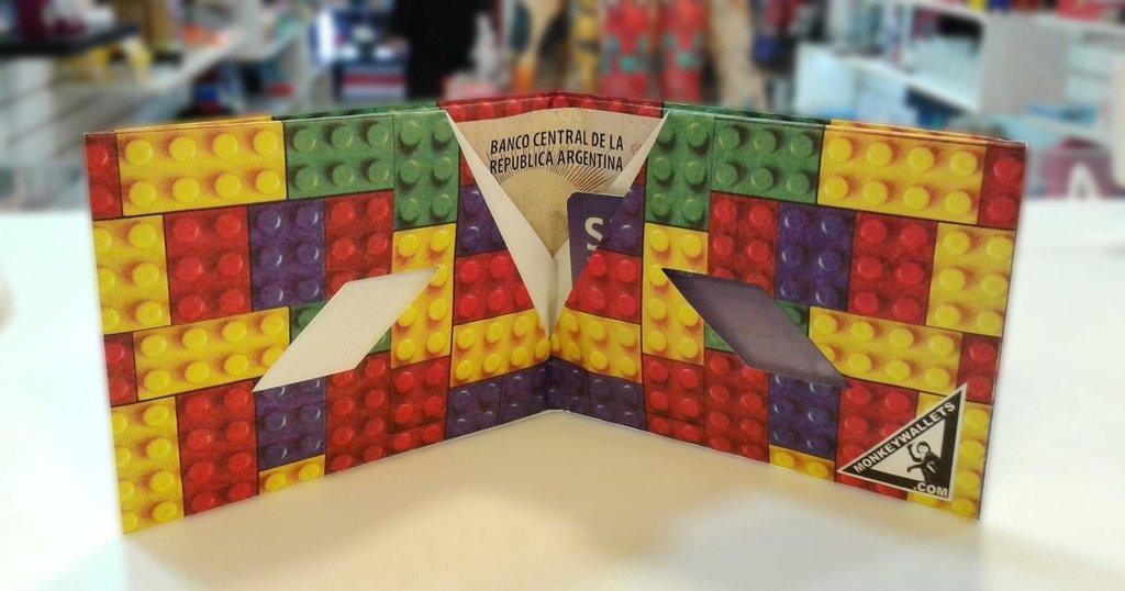 Billeteras de Tyvek simil papel Me extra a ara a