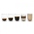 Set x2 tazas de café- doble vidrio Barista en internet