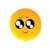 Almohadón emoji emocionado ojos brillosos tierno