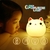 lampara gatito de silicona en internet