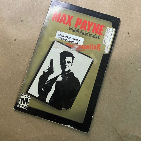 Max Payne P- Manual Ps2