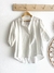 Blusa Clavel Blanca - comprar online
