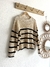 Sweater Apolo Rayas Crema - comprar online