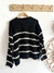 Sweater Apolo Rayas Negro - comprar online