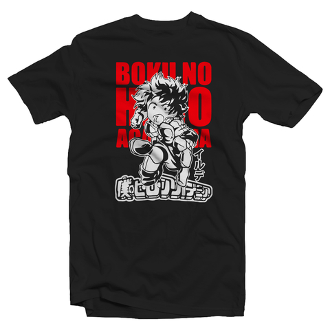 Remeras boku no hero outlet