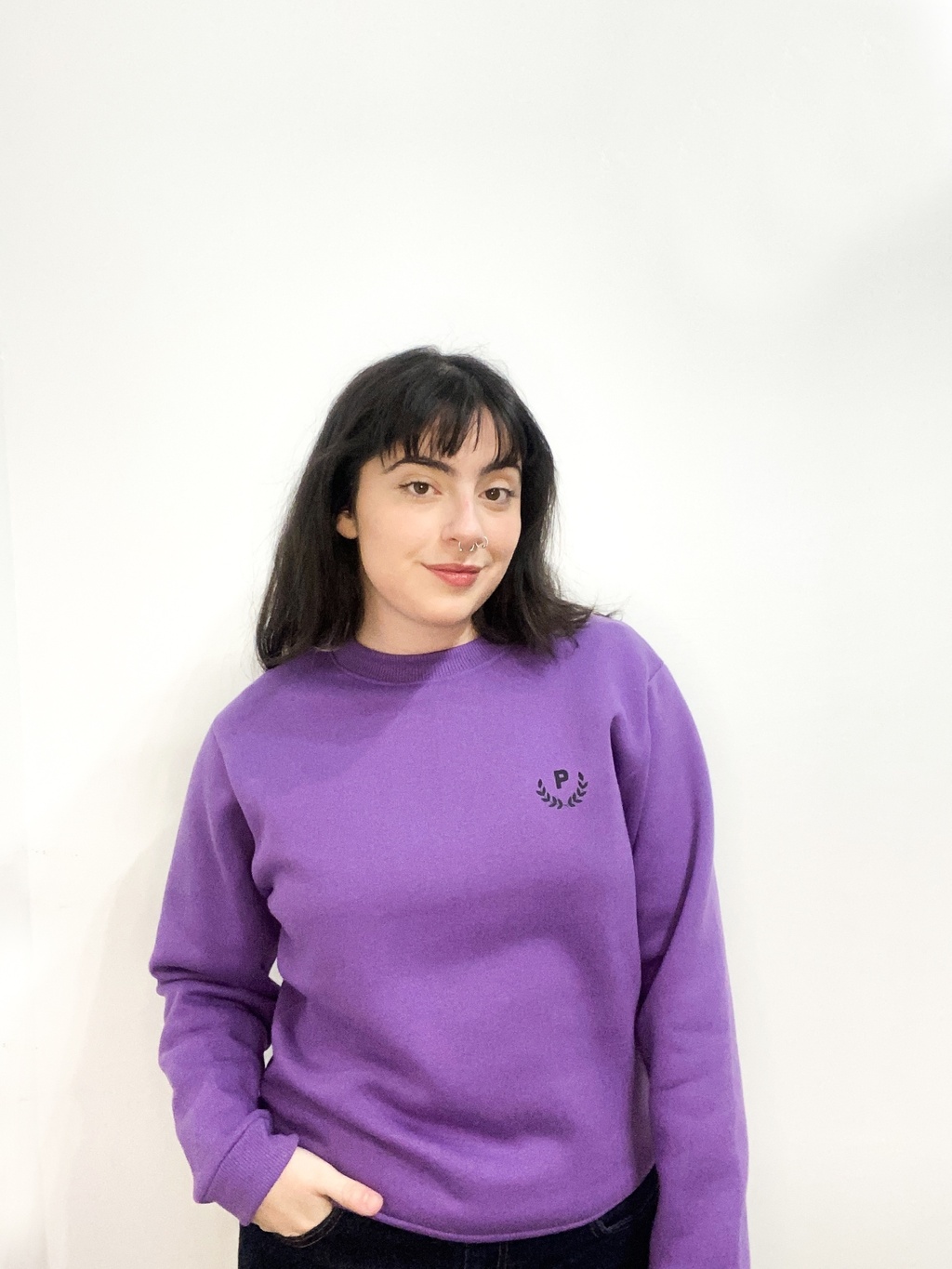 BUZO ROMA LOGO VIOLETA Comprar em Paullette s