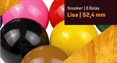 Jogo 8 Bolas Sinuca Snooker Regra BR 52,4 mm Rei dos Tacos - loja online