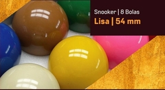 Jogo 8 Bolas Sinuca Snooker Regra Brasil 54 mm Rei dos Tacos - loja online