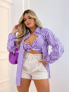 Camisa & Cropped Suzan - loja online