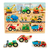 Juego Rompecabezas Encastre Puzzle Madera Con Agarre Battat - Kids Point