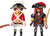 Playmobil Duo Pack Muñecos Figuras Pirata Y Soldado 70273 - comprar online