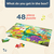 Puzzle Rompecabezas Gigante De Piso 48 Piezas Grandes Battat - Kids Point