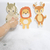 Animales Goma Eva Djurkids Niños Juego Baño Varios Modelos - tienda online