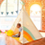 Carpa India Casita Infantil Teepe Pijamada Con Luces Battat - Kids Point